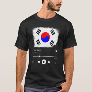 Camiseta Reproductor de música Pop Coreano Kpop K Pop bande