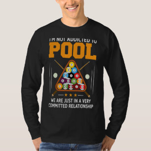 Camiseta Reproductor De Piscina Para Hombres Guay Adicto A 