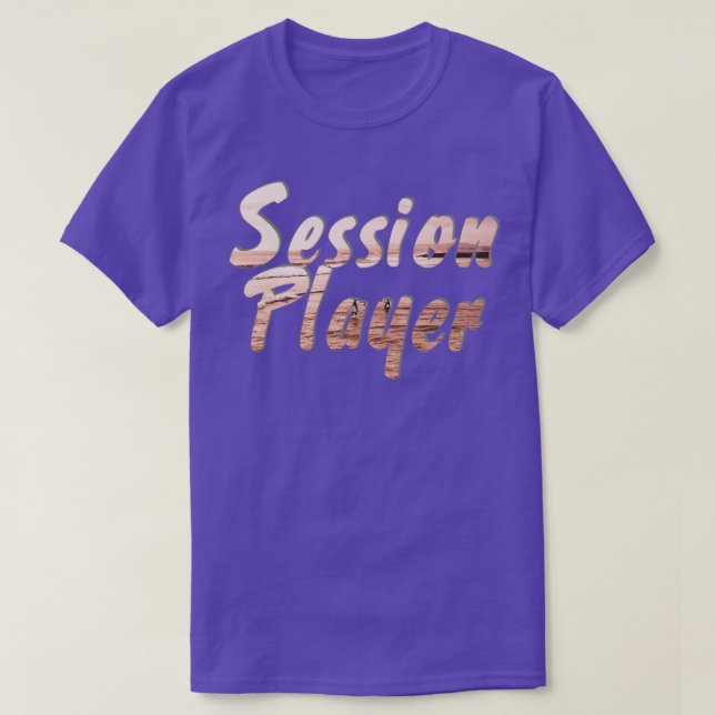 Camiseta Reproductor de sesión (Diseño del anverso)