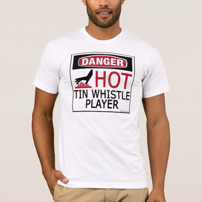Camiseta Reproductor de Silbato de tonos calientes (Anverso)