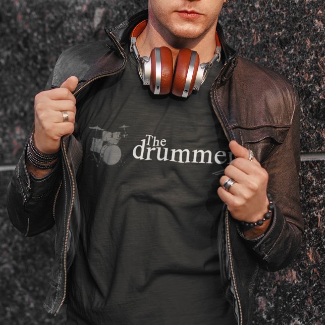 Camiseta Reproductor de tambor (cool tee for the drummer of the band)