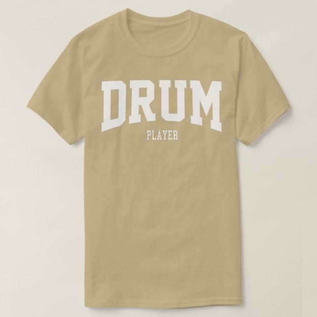 Camiseta Reproductor de tambor (Diseño del anverso)