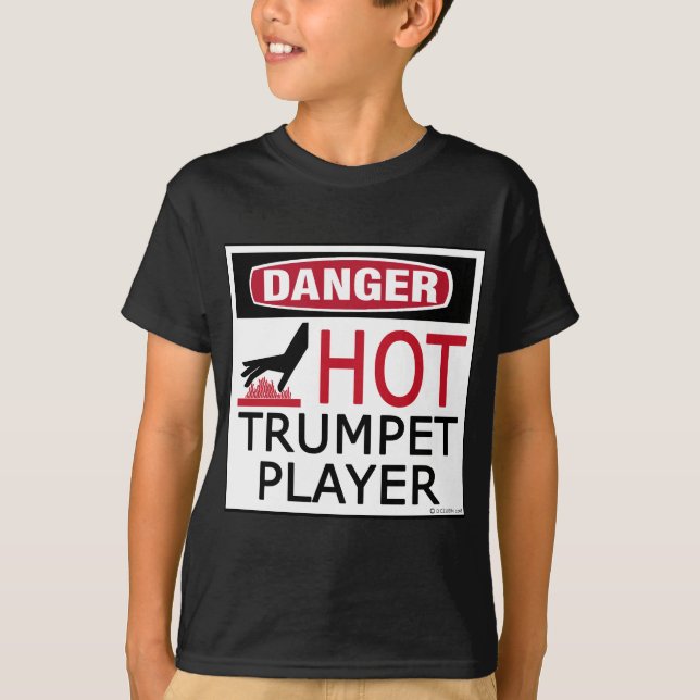 Camiseta Reproductor de Trump caliente (Anverso)