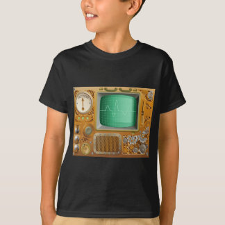 Camiseta Reproductor multimedia industrial de Steampunk