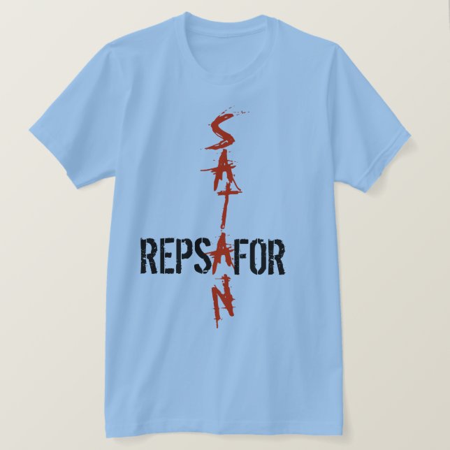 Camiseta Reps4Satan (Anverso del diseño)