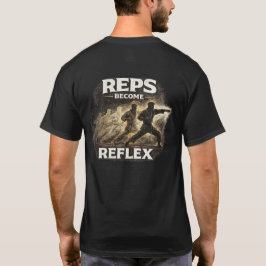 Camiseta Reps se convierten en Karate reflejo