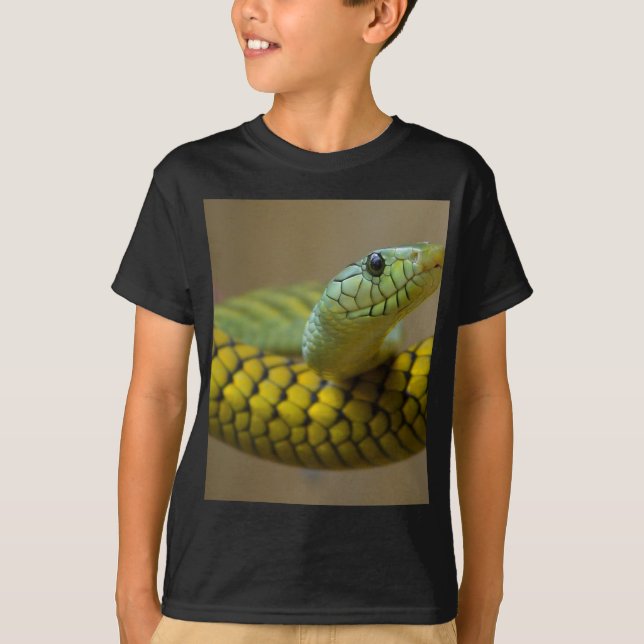 Camiseta Reptil de la serpiente (Anverso)