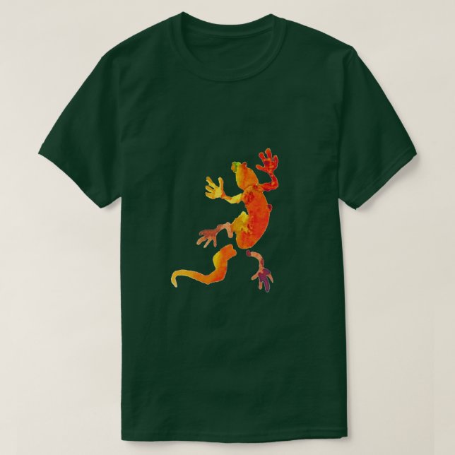 Camiseta Reptil ecológico de la fauna silvestre lagarto de  (Diseño del anverso)