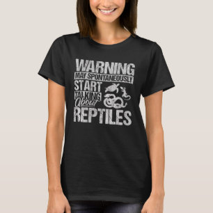 Camiseta Reptil herpetólogo de ropa herpetológica para muje
