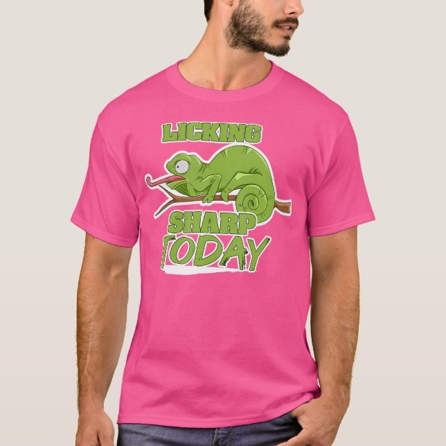 Camiseta Reptil Para Un Amante Chameleon (Anverso)