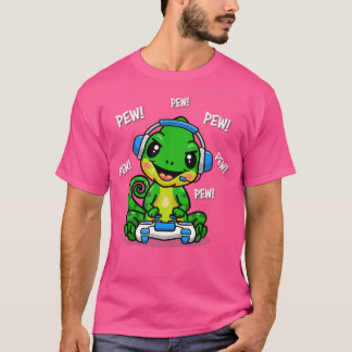 Camiseta Reptile Chameleon Lover