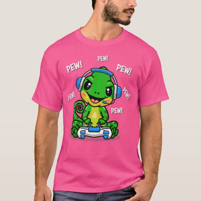 Camiseta Reptile Chameleon Lover (Anverso)