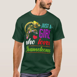 Camiseta Reptile Chica Chameleon