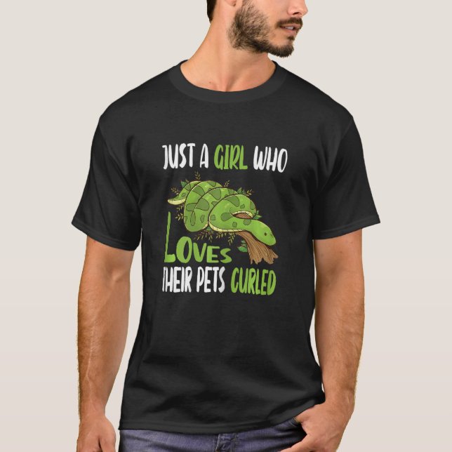 Camiseta Reptile De Fideos Para Ball Python Herpetologis (Anverso)