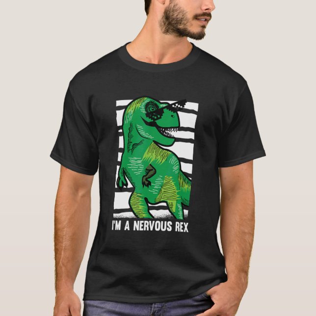 Camiseta Reptile de paleontología de dinosaurio adulto Soy  (Anverso)