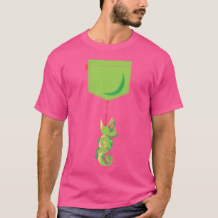 Camiseta Reptile Lizard Animal Herpetólogo Chameleon Pock