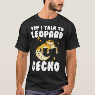 Camiseta Reptile Sí, Hablo Con Leopard Gecko