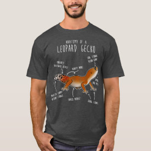 Camiseta Reptile Super Hypo Tangerine Leopard Gecko Lizard