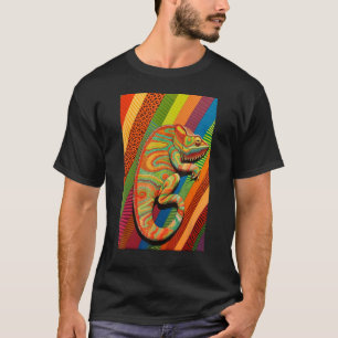 Camiseta Reptile y Lizard Op Chameleon