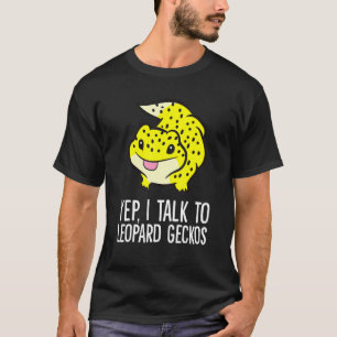 Camiseta Reptile Yep, dueño de leopardo, hablo con leopardo