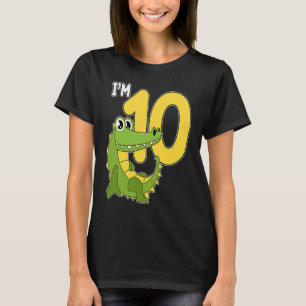 Camiseta Reptiles 10.º Cumpleaños Propietario de Reptiles C