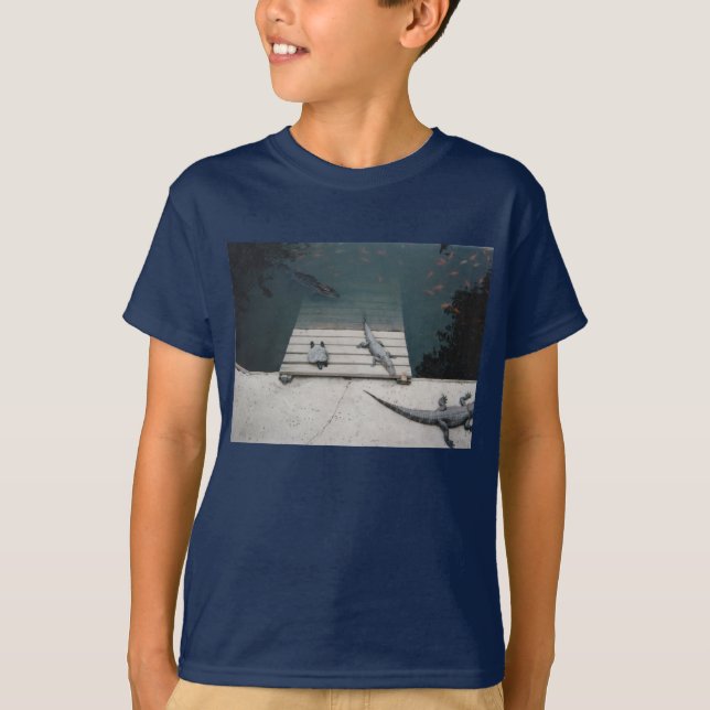 Camiseta Reptiles Basking (Anverso)