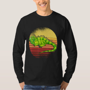 Camiseta Reptiles de la Iguana Retro