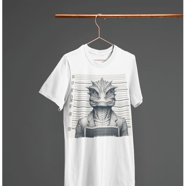 Camiseta Reptilian Mugshot Tee (Subido por el creador)