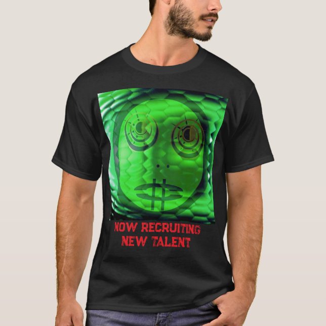 Camiseta Reptiliano (Anverso)