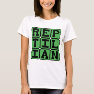 Camiseta Reptiliano, Como Un Reptil