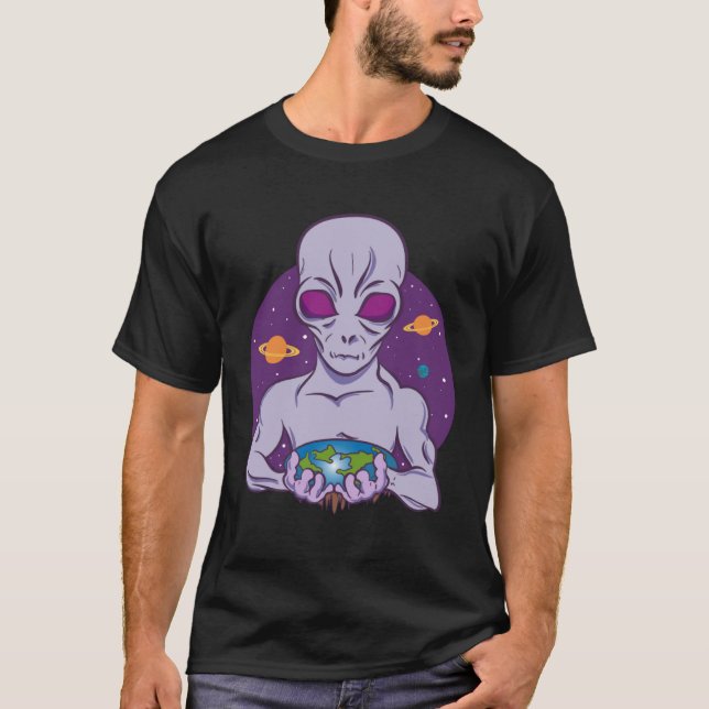 Camiseta Reptiloides Alien Iluminati Críticos del Gobierno (Anverso)