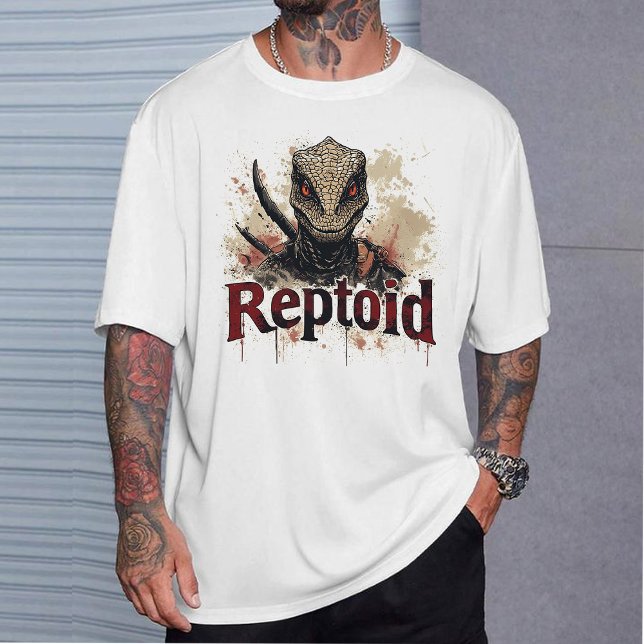 Camiseta Reptoid , Conspiracy Theory Alien Graphic tee (Subido por el creador)
