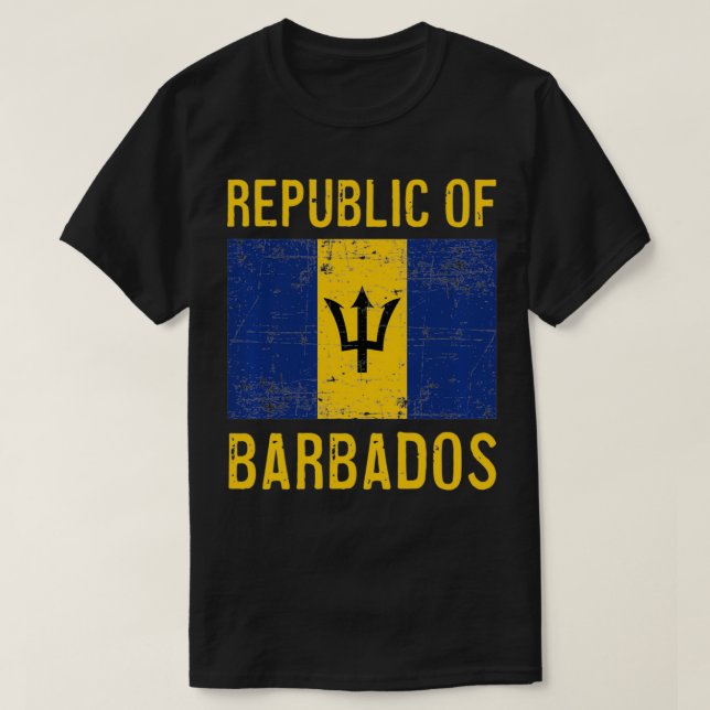 Camiseta Republic of Barbados New Country Celebration Pride (Diseño del anverso)