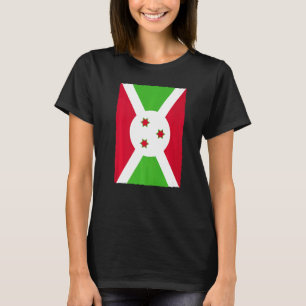 Camiseta República Bandera Nacional De Burundi