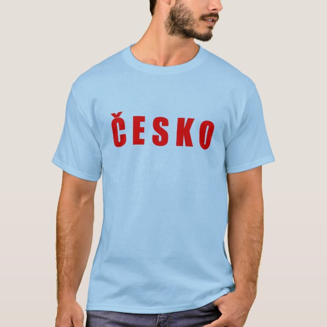 Camiseta República Checa Cesko (Anverso)