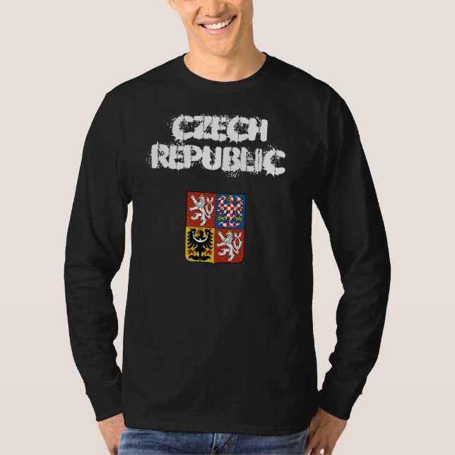 Camiseta República Checa con escudo de armas (Anverso)