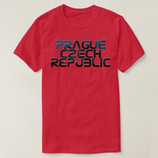 Camiseta República Checa de Praga (Diseño del anverso)