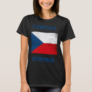 Camiseta República Checa Fuerte, Bandera de la República Ch