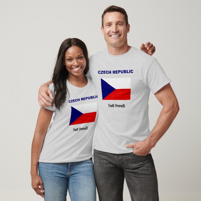 Camiseta República Checa, la verdad prevalece (Unisexo)