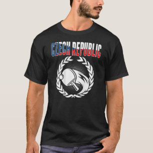 Camiseta Republica Checa Ping Pong Chequia De Tenis