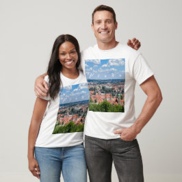 Camiseta República Checa. Praga. Vista impresionante Funda-