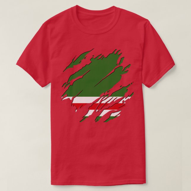 Camiseta República Chechena de Ichkeria (Diseño del anverso)