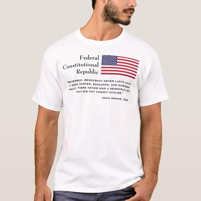 Camiseta República constitucional federal (Anverso)