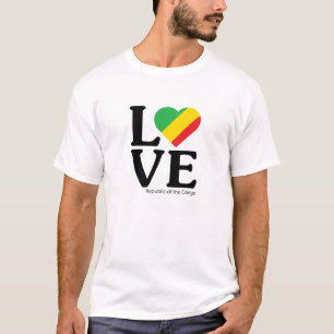 Camiseta República de Amor del Congo
