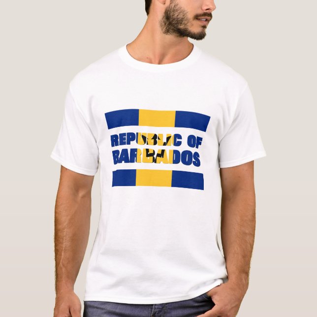 CAMISETA REPÚBLICA DE BARBADOS (Anverso)
