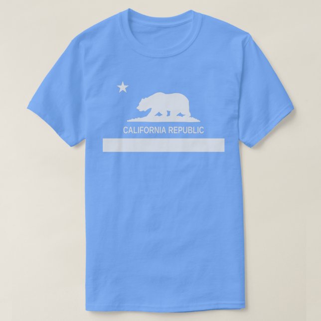 Camiseta República de California (Diseño del anverso)