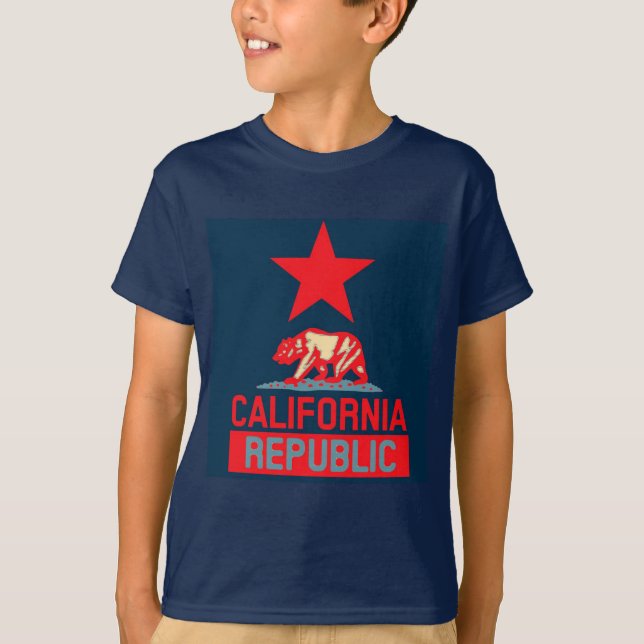 Camiseta República de California al estilo de esperanza urb (Anverso)