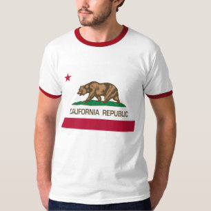 Camiseta República de California (bandera del estado)