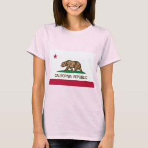 Camiseta República de California (bandera del estado)