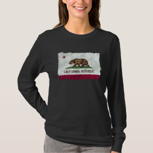 Camiseta República de California Cali Angustiado Los Ángele
